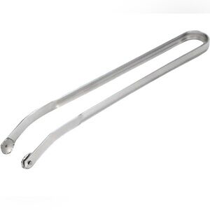 Stainless Steel Sausage Flipping Tongs, Long Handle for  BBQ Grilling, 1 pc